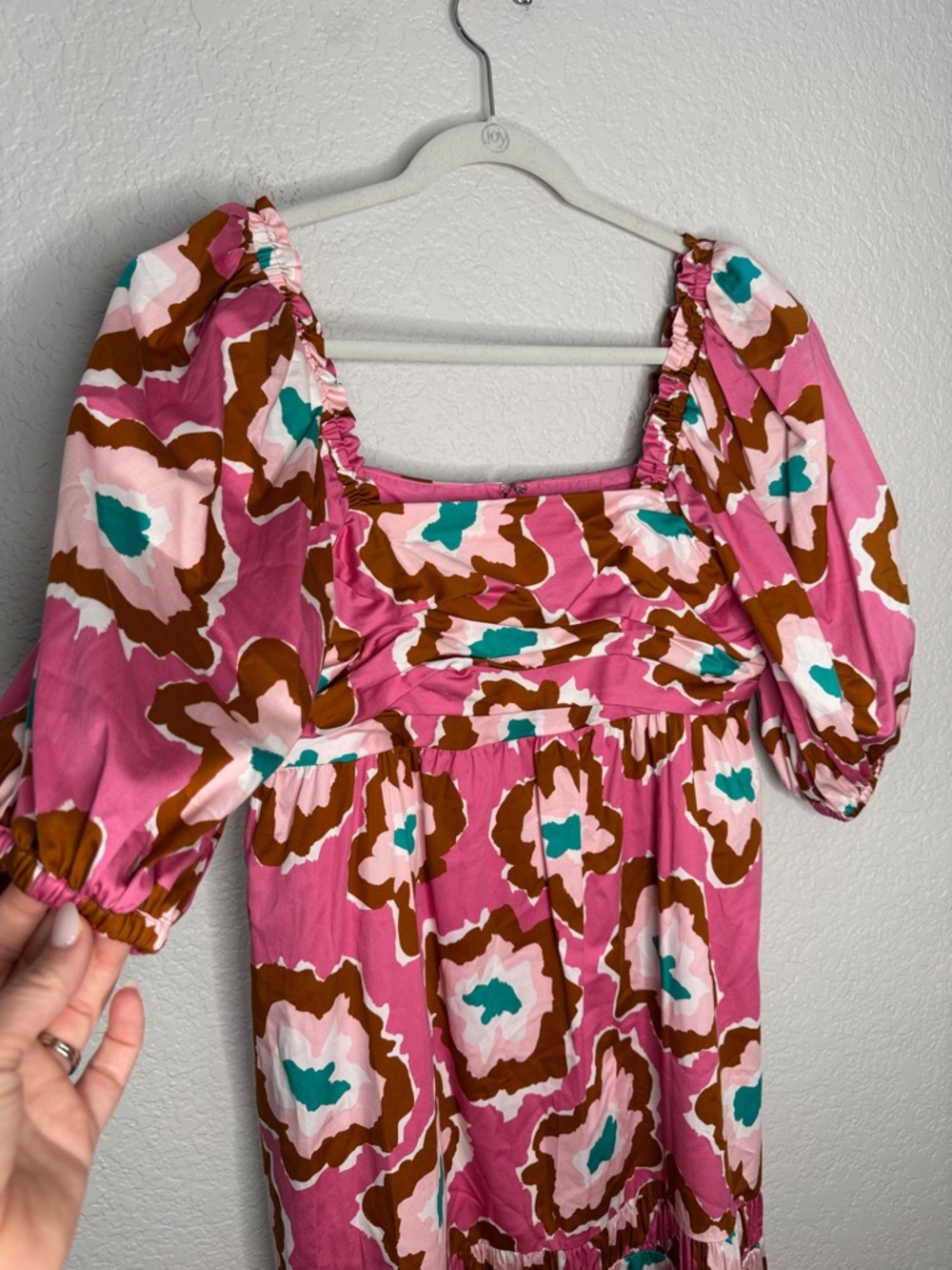 NWT Crosby by Mollie Burch Emerson Midi Dress in Bloom Bloom XS - Picture 3 of 8